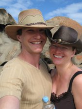 Wir bei den Remarkables ROcks