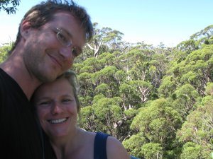 Wir zwei auf dem Baum